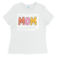 White mom Ladies Tee - JahusDesignShop