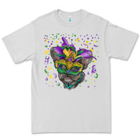Mardi Gras Mask French Bulldog Premium Tee | Teevron