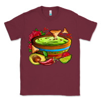 Burgundy guacamole Classic Tee - AdoDesignShop