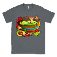 Charcoal Heather guacamole Classic Tee - AdoDesignShop