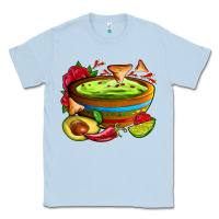 Dusty Blue guacamole Classic Tee - AdoDesignShop