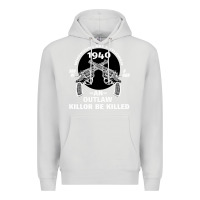 Dove Grey Guns - When guns are outlawed I'll be outlaw Premium Hoodie - Bettercallsaul