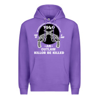Purple Guns - When guns are outlawed I'll be outlaw Premium Hoodie - Bettercallsaul