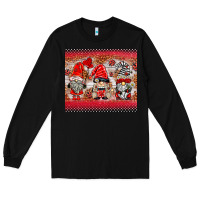 Black ladybug gnomies Long Sleeve Tee - BarkalooDesign