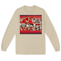 Mushroom ladybug gnomies Long Sleeve Tee - BarkalooDesign