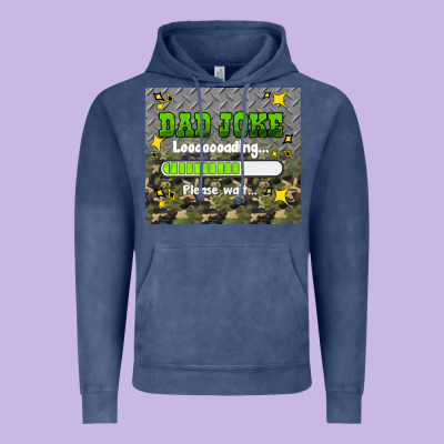 Dad Joke Loading Please Wait Vintage Hoodie Designed By Hra Design Shop