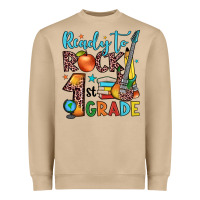 Mushroom ready to rock 1st grade Heavyweight Sweatshirt - JahusDesignShop