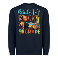 Navy ready to rock 1st grade Heavyweight Sweatshirt - JahusDesignShop