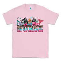Bubblegum Pink nurse with race and  equipment Classic Tee - AdoDesignShop