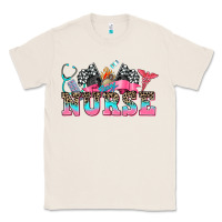 Natural nurse with race and  equipment Classic Tee - AdoDesignShop