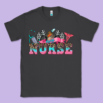 Nurse With Race And  Equipment Classic Tee Designed By Adodesignshop