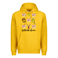 Lemon softball coquette bow Premium Hoodie - JahusDesignShop