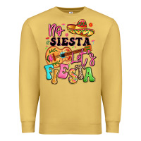 Antique Gold no siesta let's fiesta Premium Sweatshirt - LillyAllenDesigns
