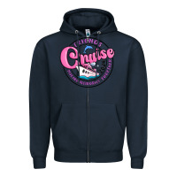 Navy friends 2024 cruise Zipper Hoodie - MaliasSmallBusiness