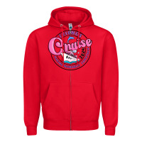 Red friends 2024 cruise Zipper Hoodie - MaliasSmallBusiness