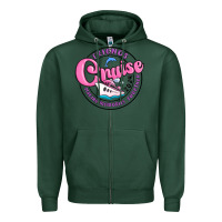 Sports Green friends 2024 cruise Zipper Hoodie - MaliasSmallBusiness