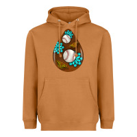 Baseball And Western Roses Teardrop  1 Heavyweight Hoodie | Teevron