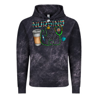 Cloud Black nursing İn my heart Vintage Hoodie - CowhideDigitalArt