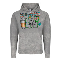 Cloud Rock nursing İn my heart Vintage Hoodie - CowhideDigitalArt