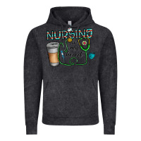 Vintage Black nursing İn my heart Vintage Hoodie - CowhideDigitalArt