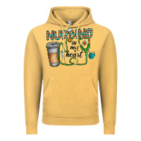 Vintage Mustard nursing İn my heart Vintage Hoodie - CowhideDigitalArt