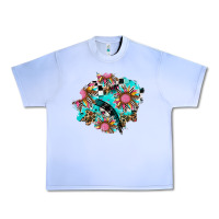 Grape Ice race sunflower patches Urban Heavy Tee - AdoDesignShop