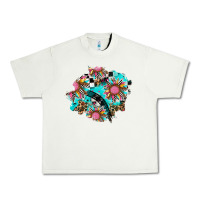 Pistachio race sunflower patches Urban Heavy Tee - AdoDesignShop