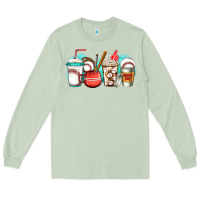 Matcha baseball coffee cups Long Sleeve Tee - Jasminsmagicworld