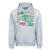 Heather Grey nurse medical equipment Urban Hoodie - TumblerDesignByShophia