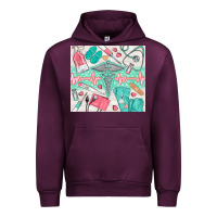 Mauve Wine nurse medical equipment Urban Hoodie - TumblerDesignByShophia