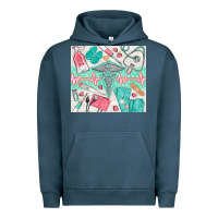 Pigment Midnight Navy nurse medical equipment Urban Hoodie - TumblerDesignByShophia