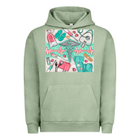 Pigment Oil Green nurse medical equipment Urban Hoodie - TumblerDesignByShophia