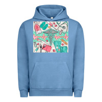 Pigment Pebble Blue nurse medical equipment Urban Hoodie - TumblerDesignByShophia