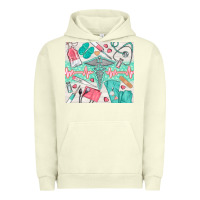 Pigment Pistachio nurse medical equipment Urban Hoodie - TumblerDesignByShophia