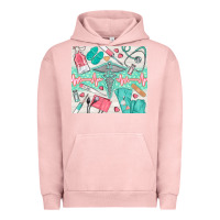 Pigment Salmon nurse medical equipment Urban Hoodie - TumblerDesignByShophia