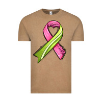 Vintage Coffee breast cancer sport ribbons Vintage Tee - AdoDesignShop
