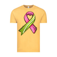 Vintage Mustard breast cancer sport ribbons Vintage Tee - AdoDesignShop