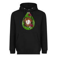 Black baseball and western roses teardrop  4 Heavyweight Hoodie - BundleAndBundleShop