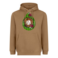 Toasted Coconut baseball and western roses teardrop  4 Heavyweight Hoodie - BundleAndBundleShop