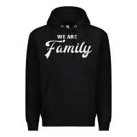 Black We Are Family (Family / Father / Mother / Children) Premium Hoodie - Bettercallsaul
