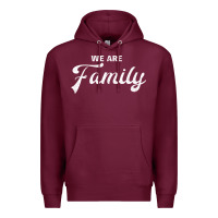 Burgundy We Are Family (Family / Father / Mother / Children) Premium Hoodie - Bettercallsaul