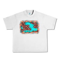 Lunar Rock easter Leopard turquoise background Urban Heavy Tee - JahusDesignShop