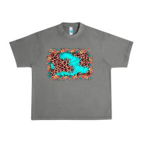Tornado easter Leopard turquoise background Urban Heavy Tee - JahusDesignShop