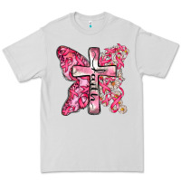 Dove Grey faith cancer cross Premium Tee - Zillion Design Studio