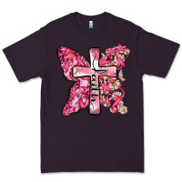 Plum faith cancer cross Premium Tee - Zillion Design Studio