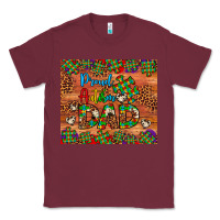 Burgundy proud autism dad Classic Tee - Artiststas