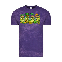 Cloud Purple st. patricks day pickle Vintage Tee - Artiststas