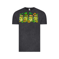 Vintage Black st. patricks day pickle Vintage Tee - Artiststas