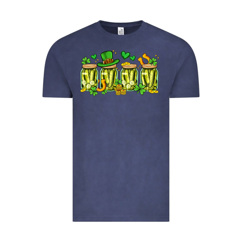 St. Patricks Day Pickle Vintage Tee by Artiststas | Teevron