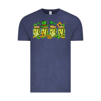 Vintage Denim st. patricks day pickle Vintage Tee - Artiststas